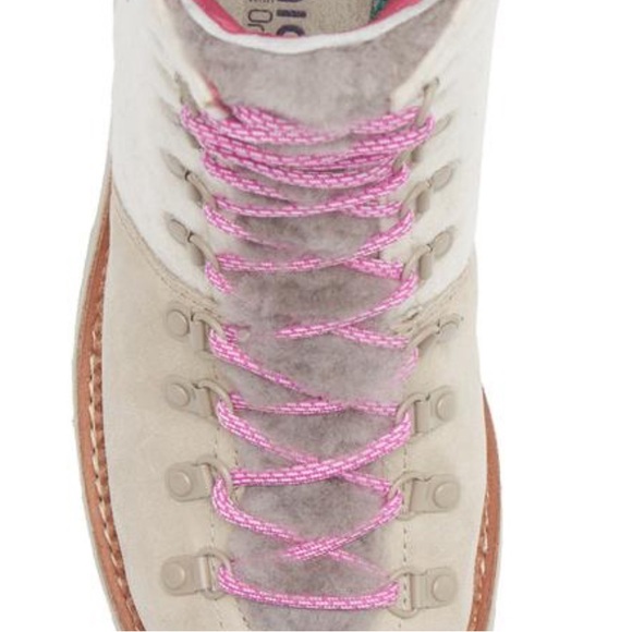 NWT $180  BIONICA DARLENE ITALIANSUEDE LEATHER WATERPROOF BOOTS MOONSTONE - Picture 5 of 10